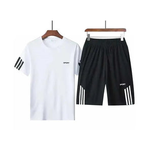 Kit Essencial Esportivo Masculino - Respirável, Conforto Térmico e Secagem Rápida para o Verão.