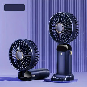 Ventilador Portátil Essencial - Brisa Havaiana e Design Elegante, com Carregamento USB