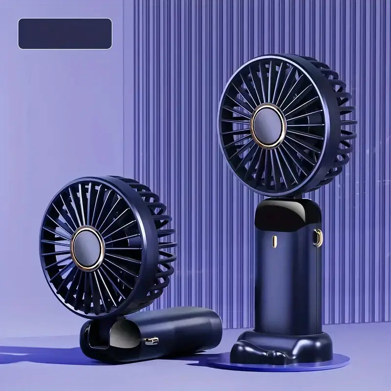 Ventilador Portátil Essencial - Brisa Havaiana e Design Elegante, com Carregamento USB